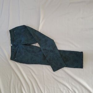 J. Jill Dark Teal Slim Ankle Pants